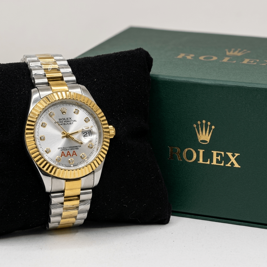 Rollie Two Tone Date just - luxury men watch | Hero Lifestyle