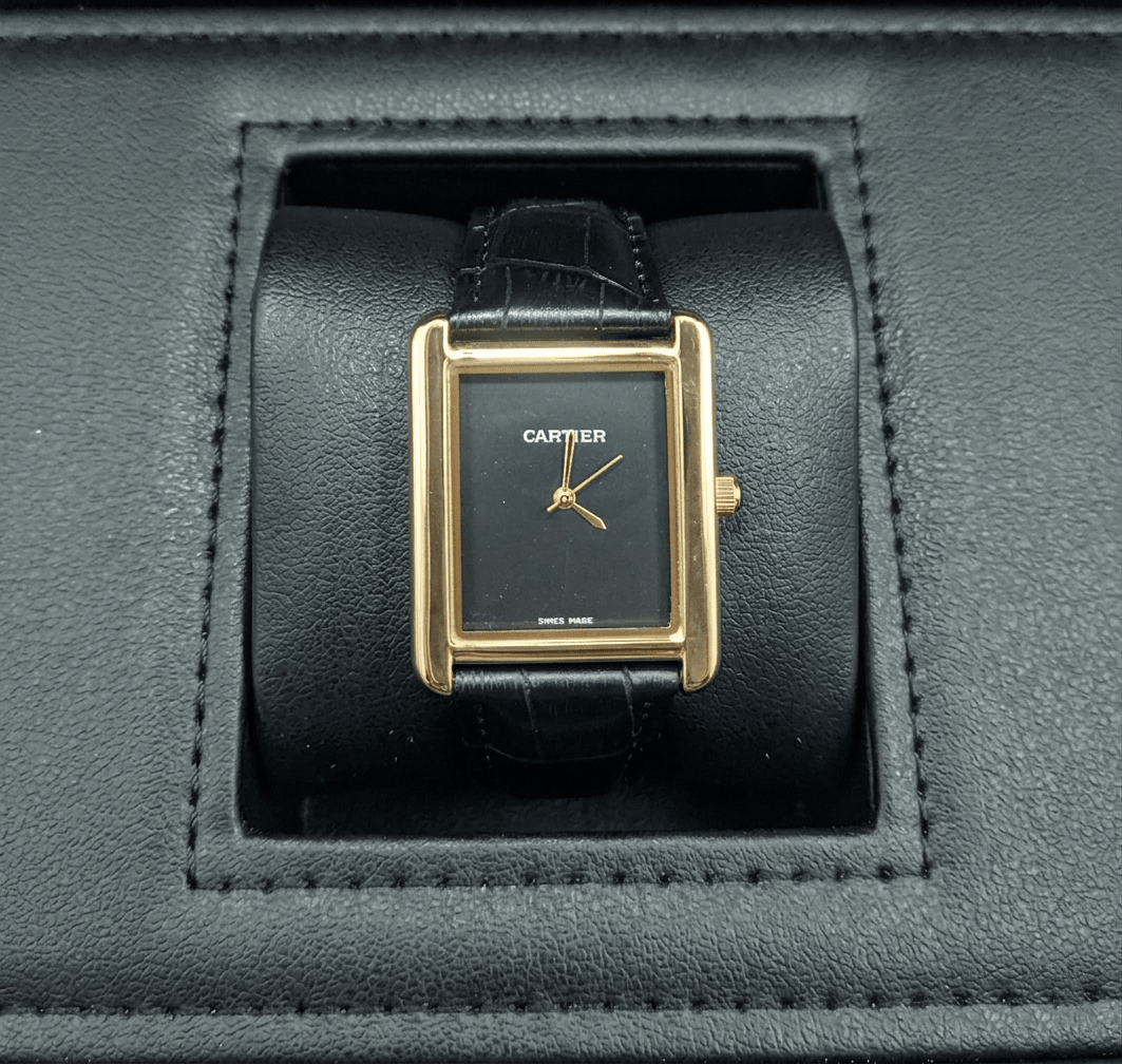 Car - tier Tank leather strap - luxury men watch | Hero Lifestyle