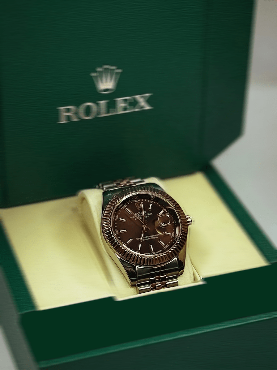 Choclate Rollie Date Just - luxury men watch | Hero Lifestyle
