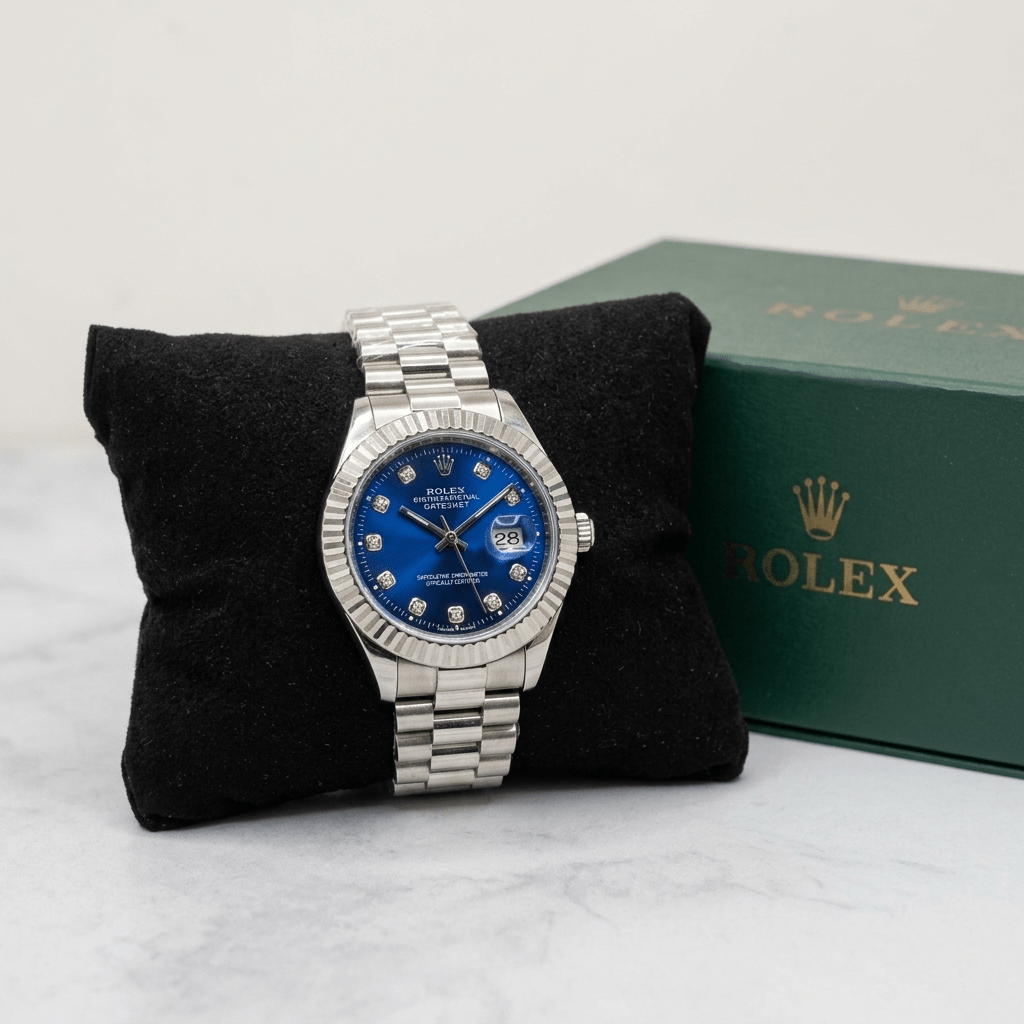 Rollie Single Tone Date just - luxury men watch | Hero Lifestyle