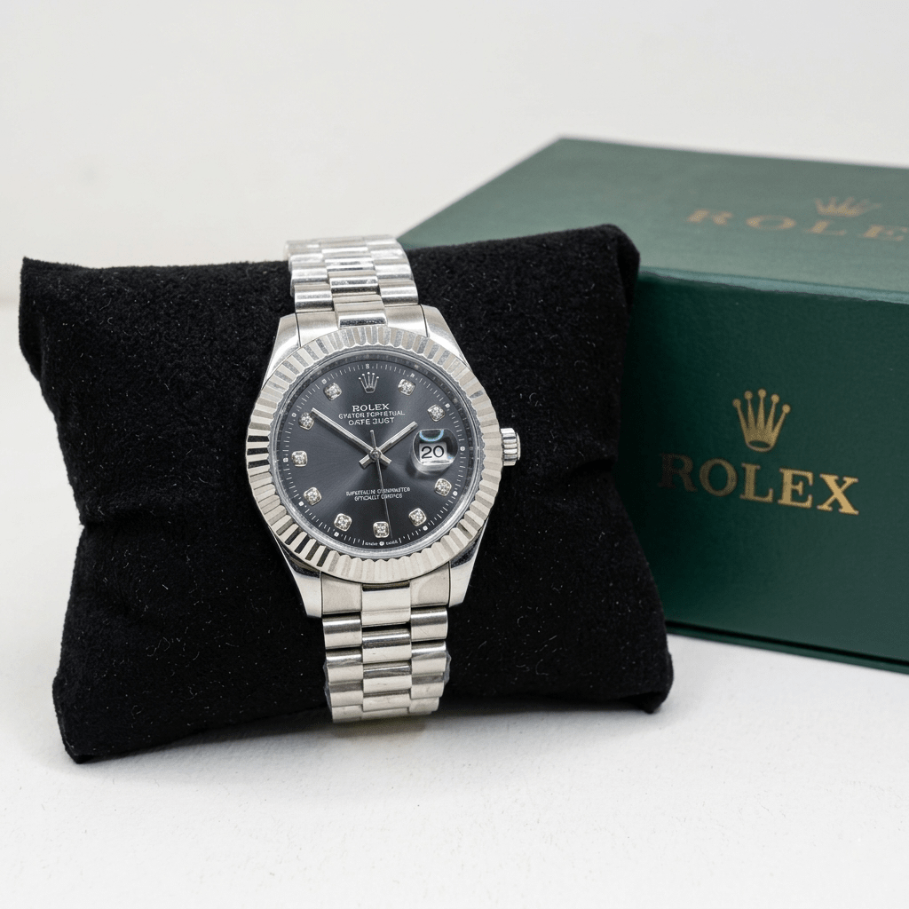 Rollie Single Tone Date just - luxury men watch | Hero Lifestyle
