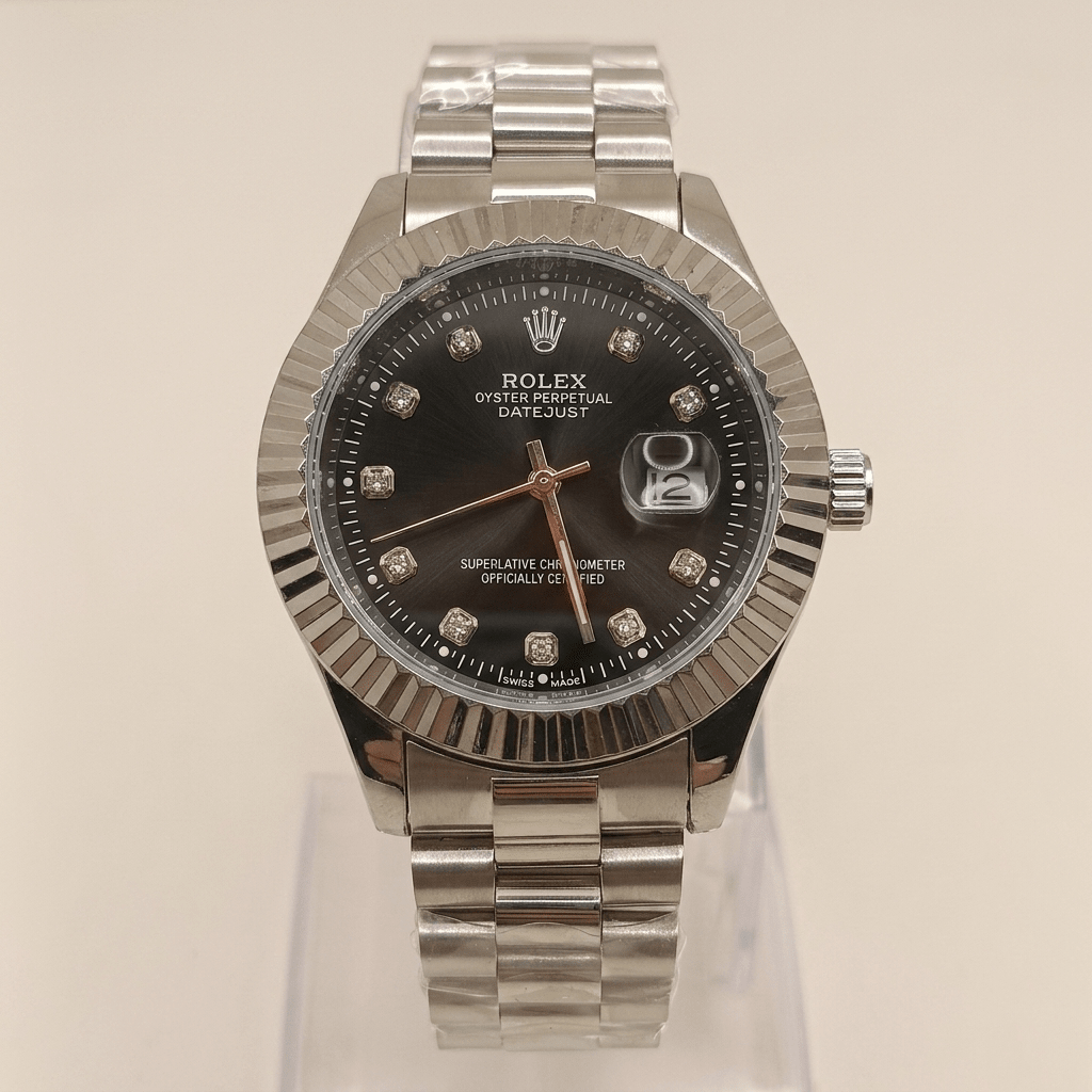 Rollie Single Tone Date just - luxury men watch | Hero Lifestyle