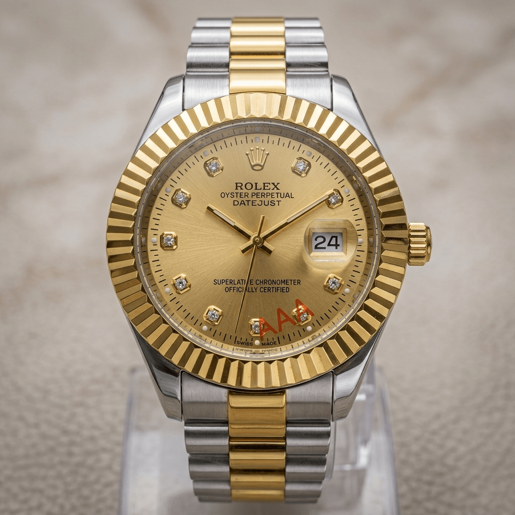 Rollie Two Tone Date just - luxury men watch | Hero Lifestyle