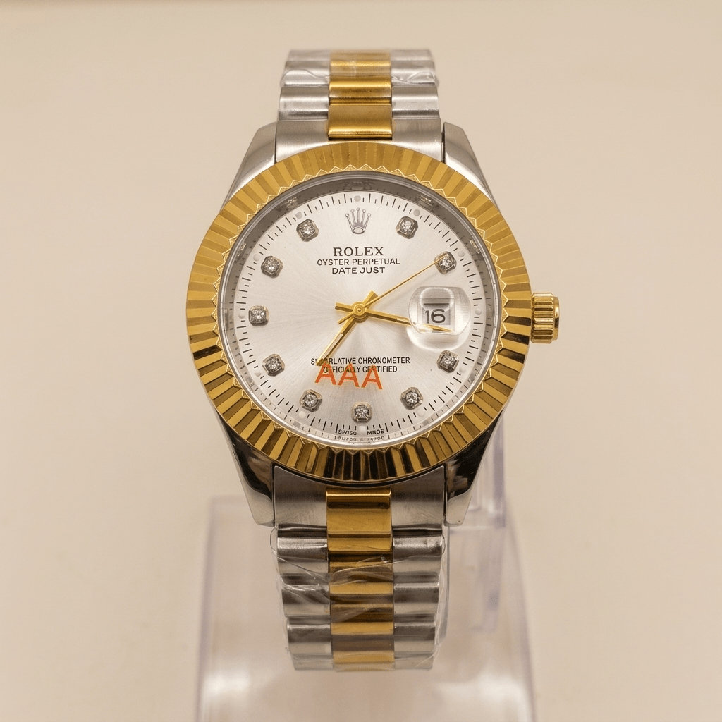Rollie Two Tone Date just - luxury men watch | Hero Lifestyle
